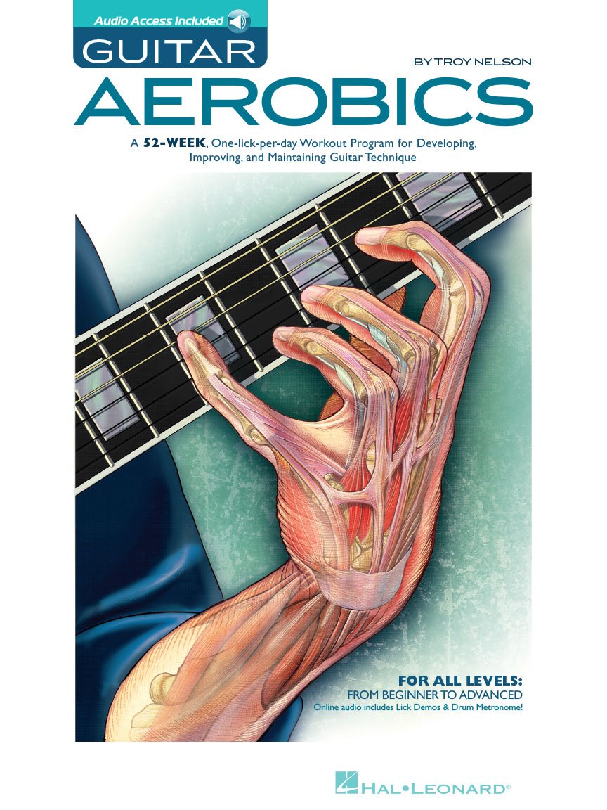 Libro: Guitar Aerobics: A 52-Week, One-Lick-Per-Day Workout Program for Developing, Improving & Maintaining Guitar Technique (Book)