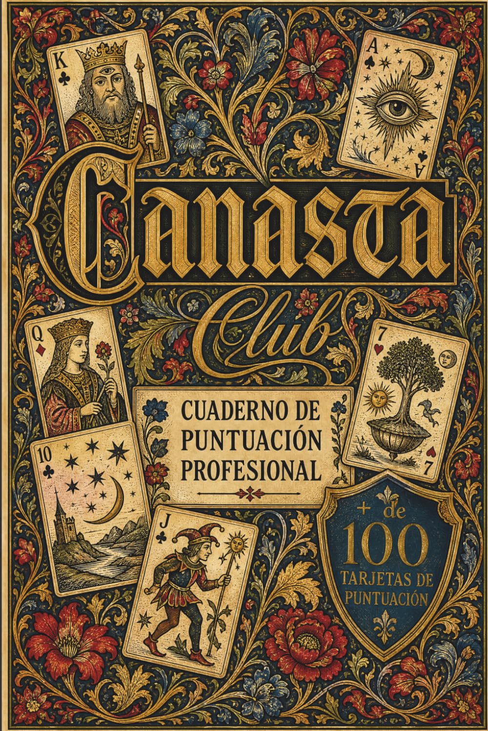 Libro: Canasta Club: Cuaderno de Puntuación Profesional