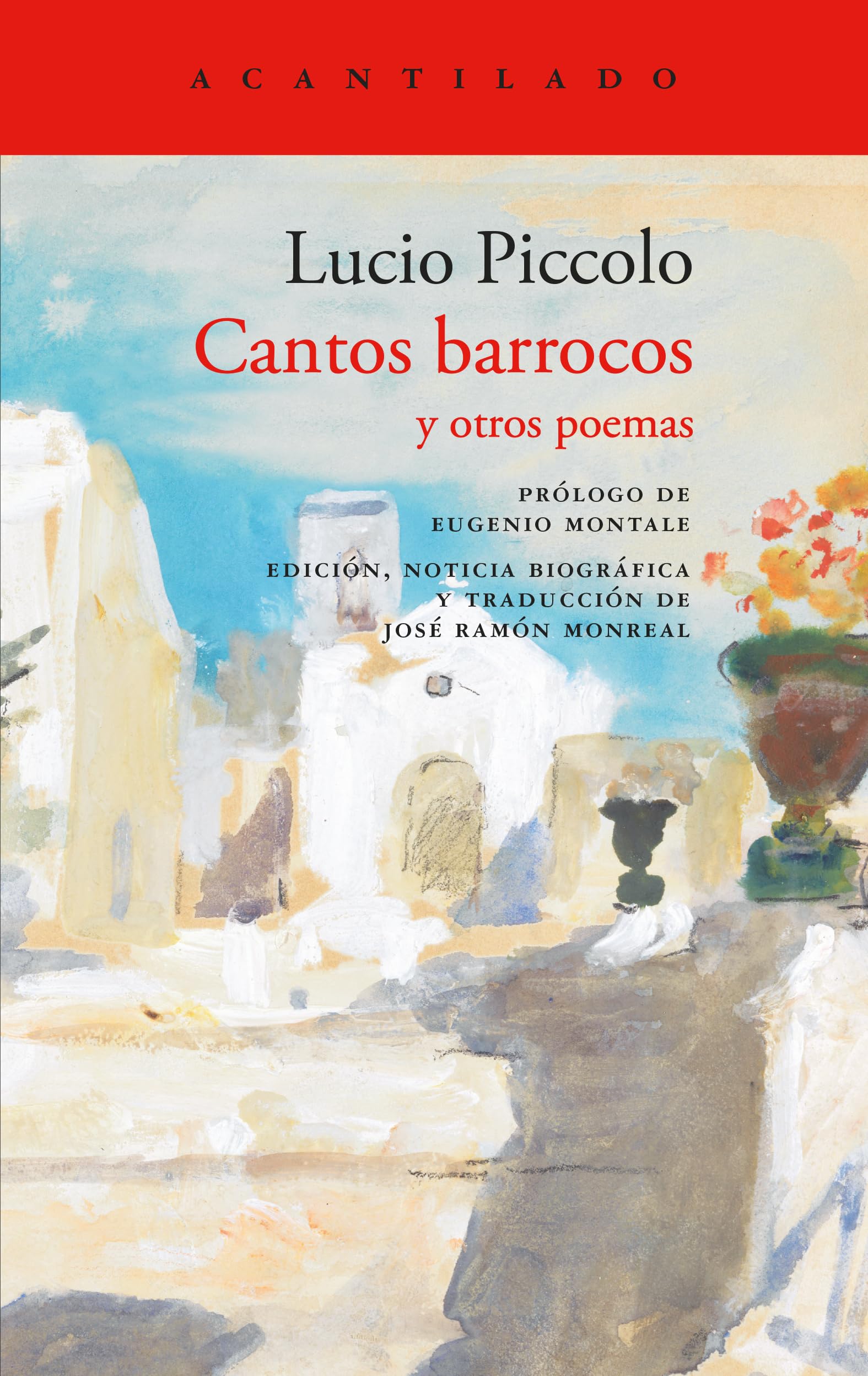 Libro: Cantos barrocos: y otros poemas