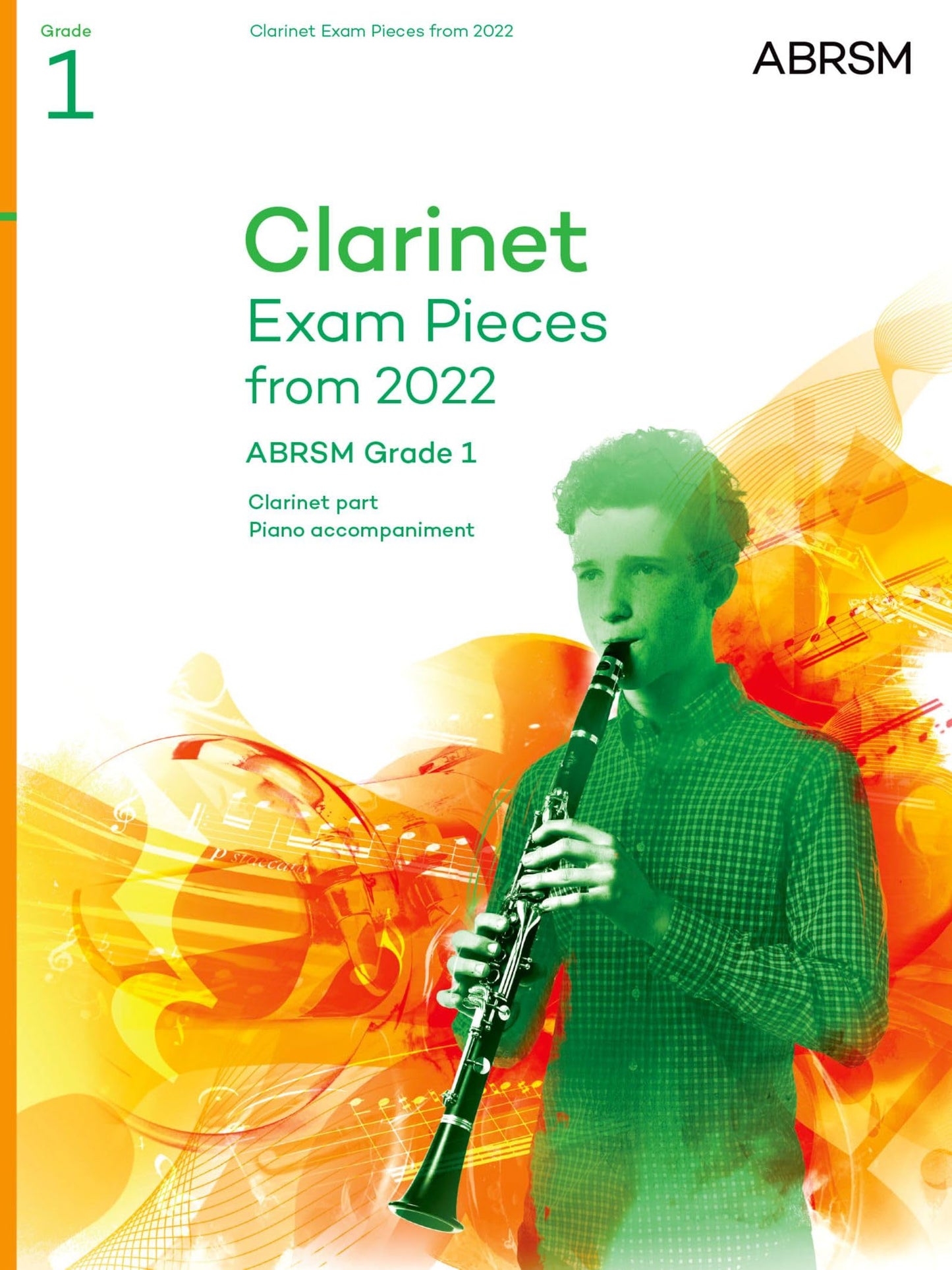 Libro: Clarinet Exam Pieces from 2022, ABRSM Grade 1: Selected from the syllabus from 2022. Score & Part, Audio Downloads (ABRSM Exam Pieces)