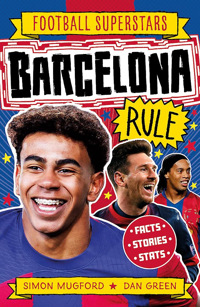 Libro: Football Superstars: Barcelona Rule