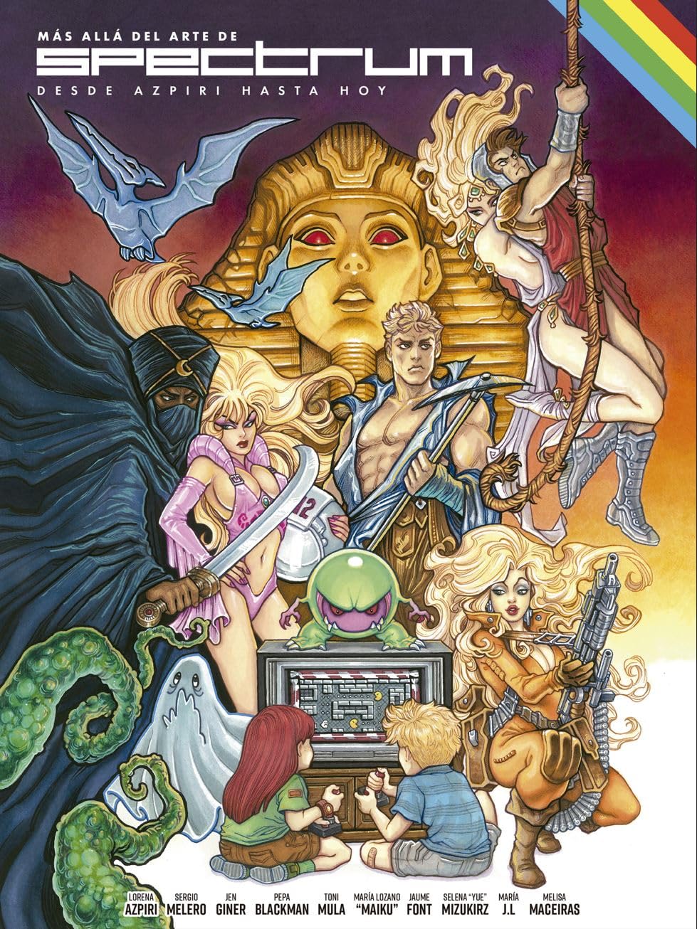 Libro Más allá del arte de Spectrum, desde Azpiri hasta hoy