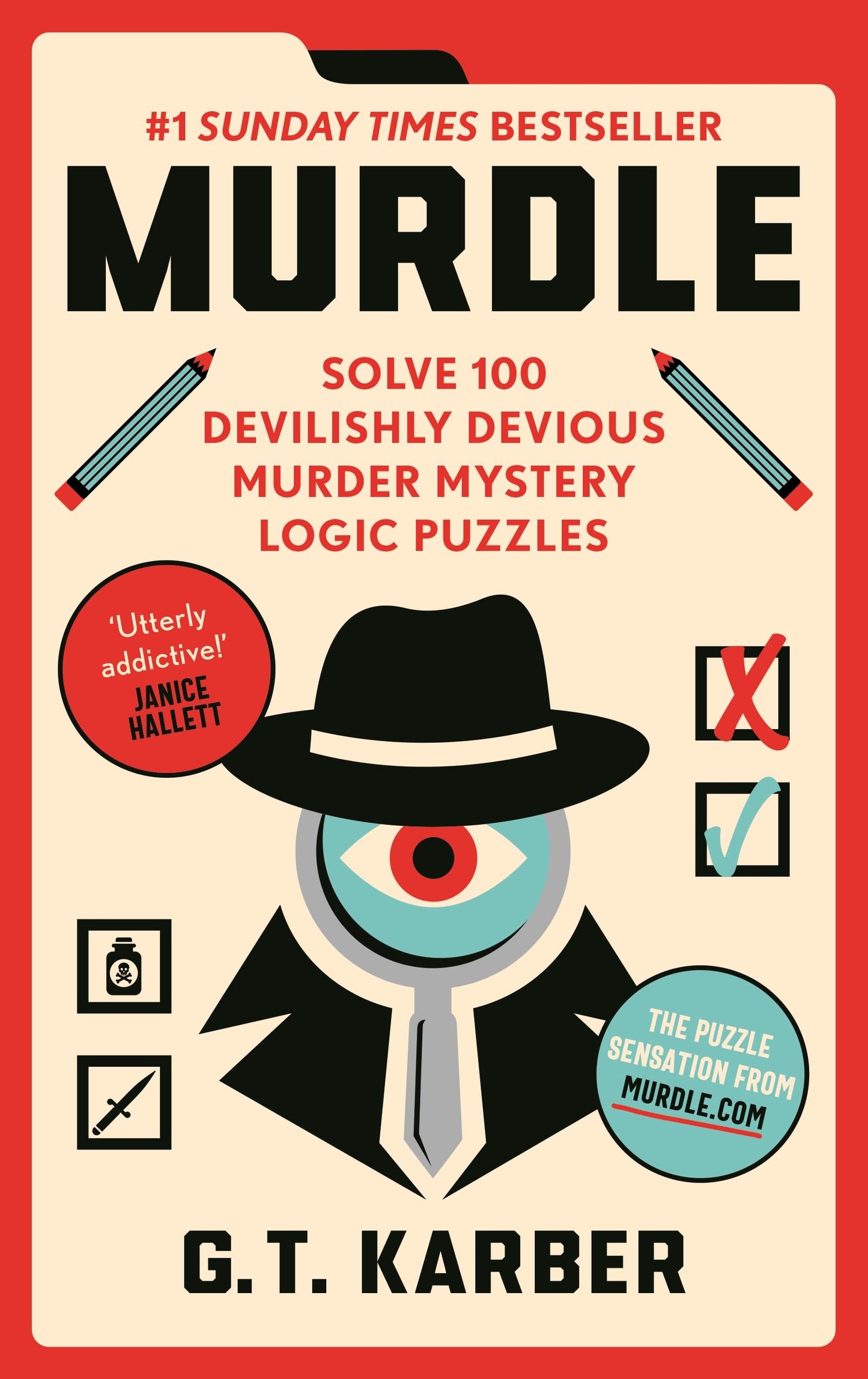 Libro: Murdle: #1 SUNDAY TIMES BESTSELLER: Solve 100 Devilishly Devious Murder Mystery Logic Puzzles (Book 1) (Murdle Puzzle Series)