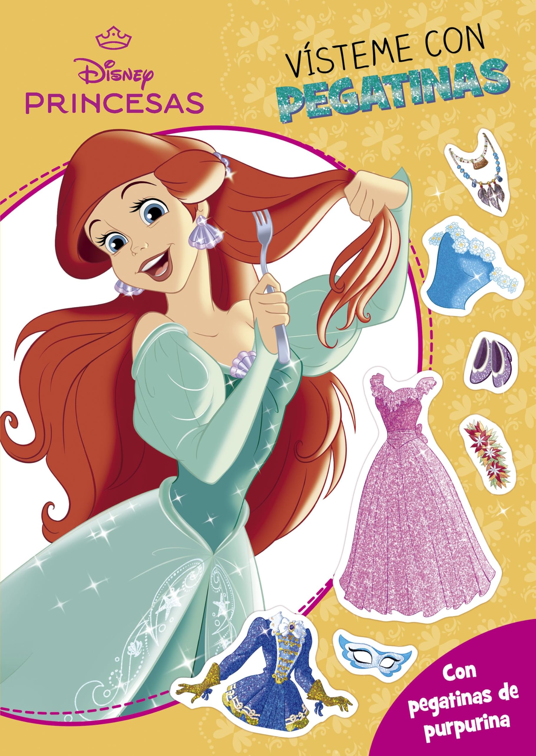 Libro: Princesas. Vísteme con pegatinas 3