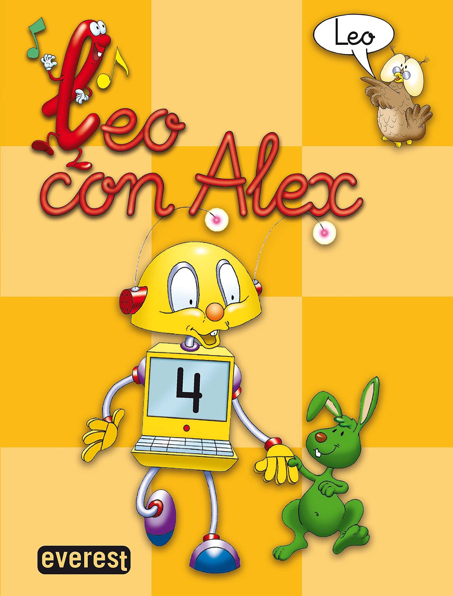 Libro: Leo con Alex. Lectura 4 (Educación Infantil)