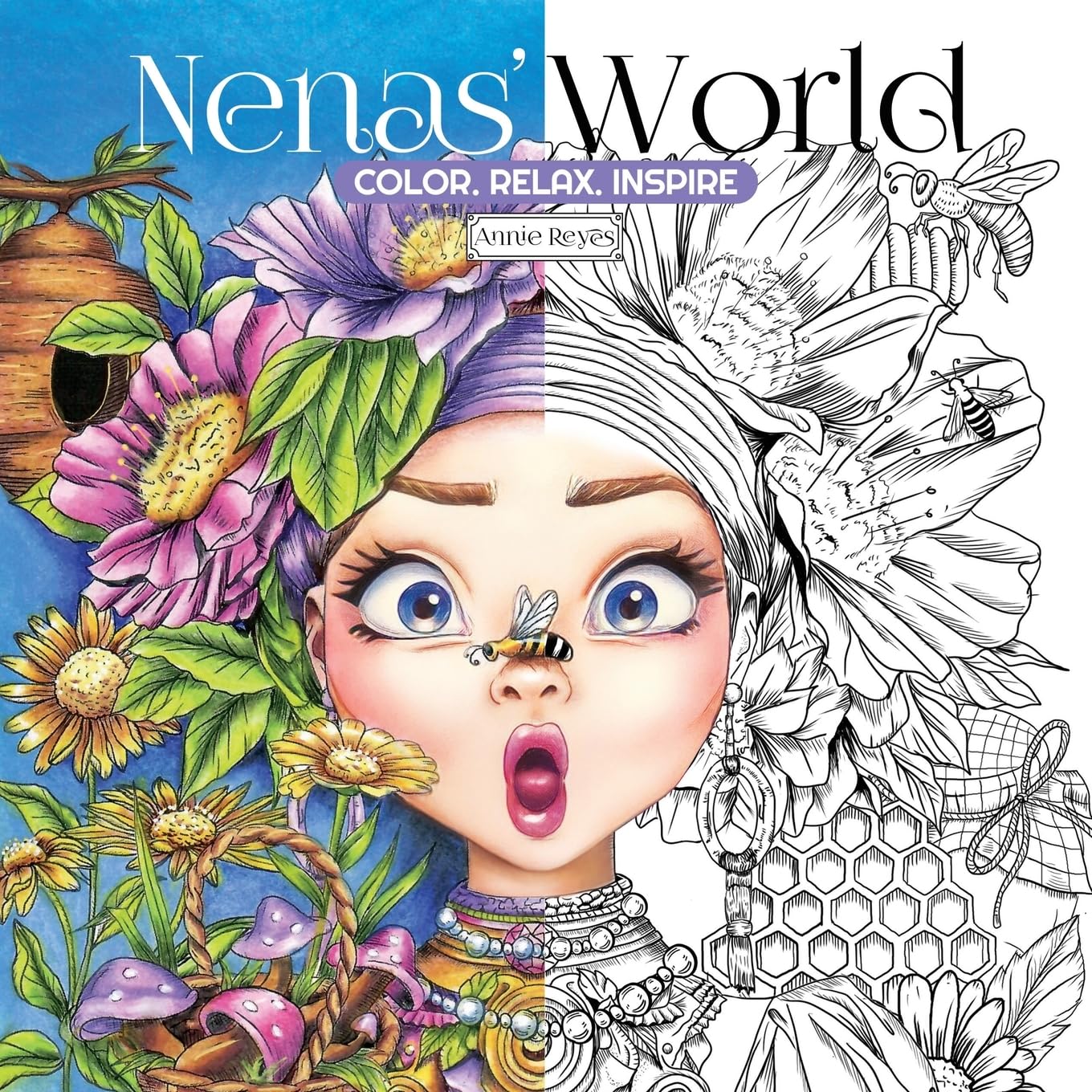 Libro: Nenas' World. Color. Relax. Inspire