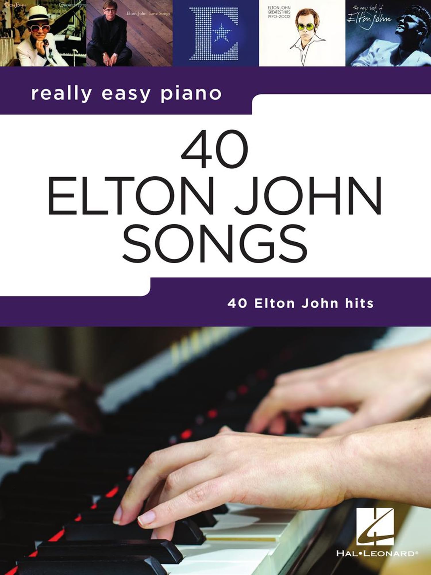 Libro: 40 Elton John Songs: Really Easy Piano Series