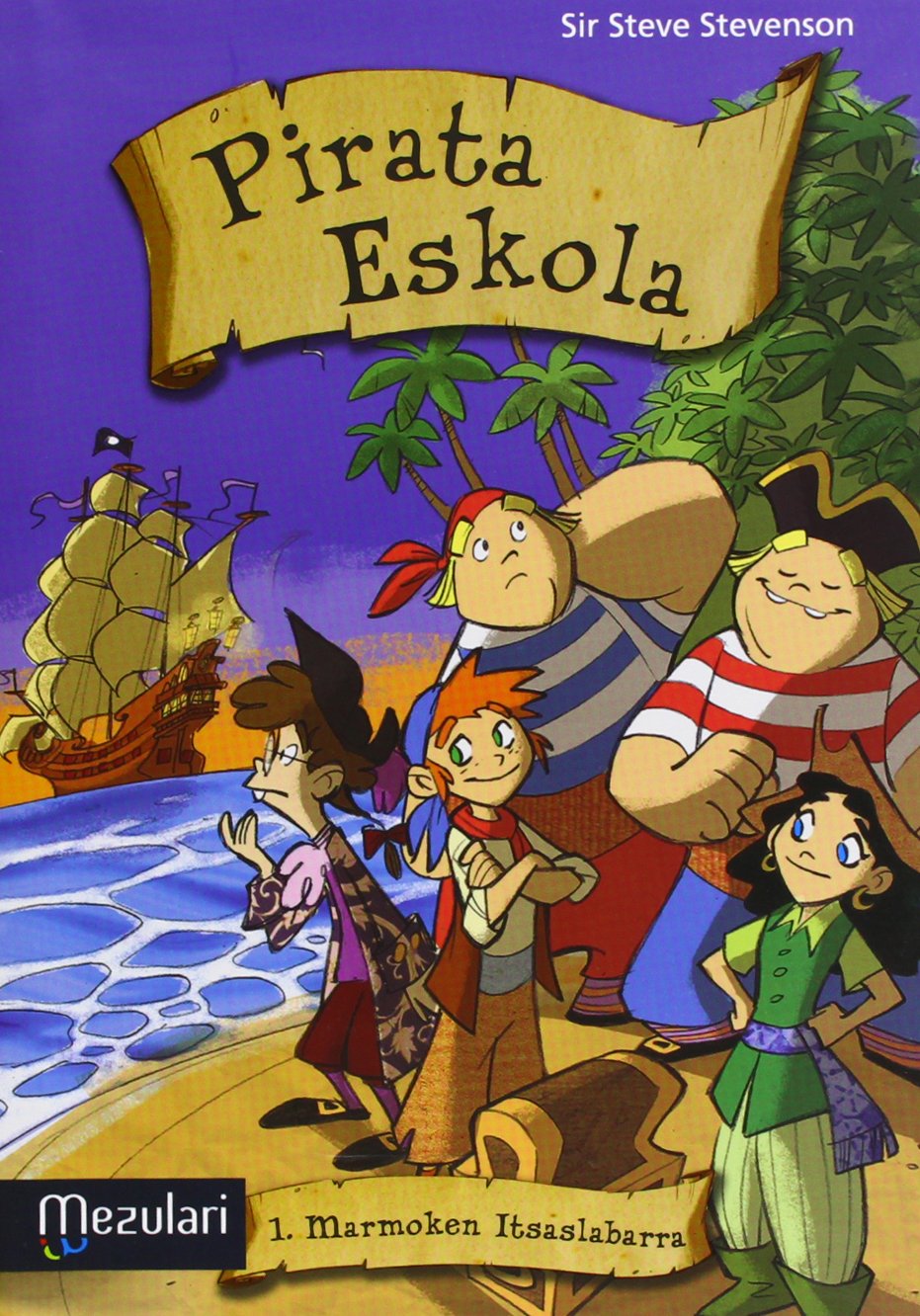 Libro: Pirata eskola. Marmoken itsaslabarra