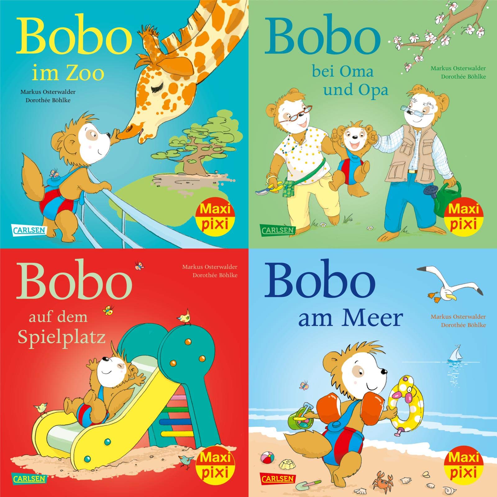 Libro: Maxi-Pixi-4er-Set 86: Bobo Siebenschläfer (4x1 Exemplar)