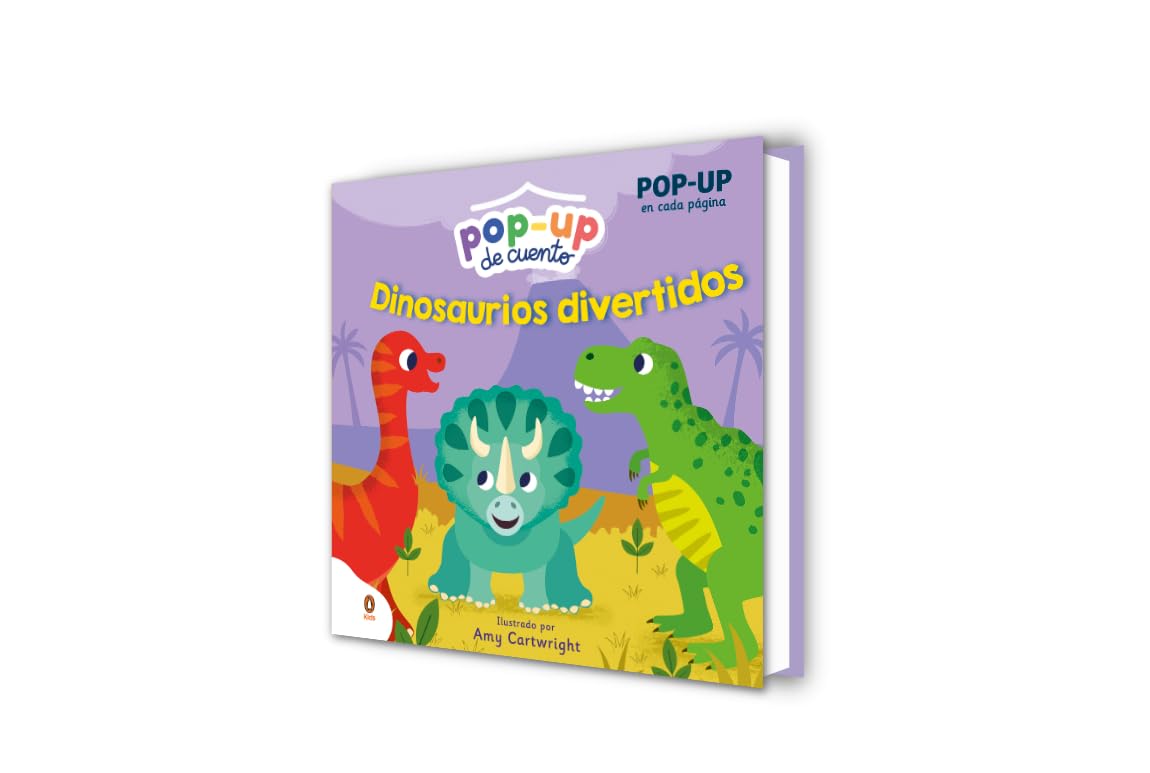 Dinosaurios divertidos (Pop-up de cuento): Con Pop-Up en cada página para niños y niñas