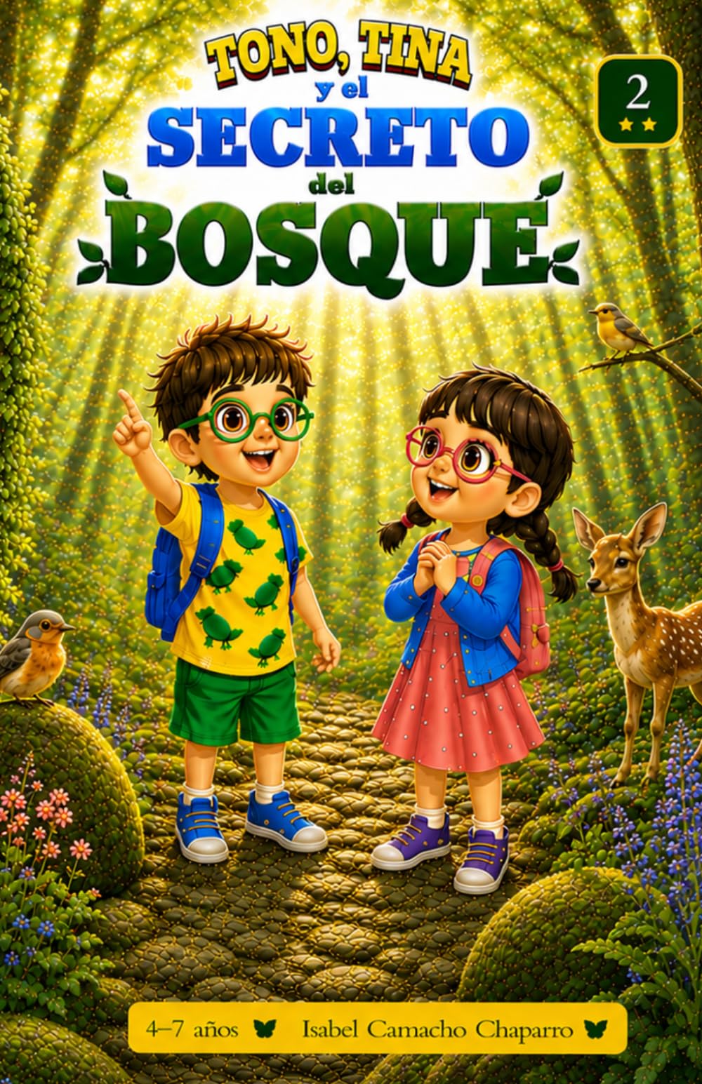 Libro: TONO, TINA y el SECRETO del BOSQUE: Un cuento infantil sobre la empatía, los animales y la magia de escuchar con el corazón: 2 (Las aventuras de Tono y Tina)