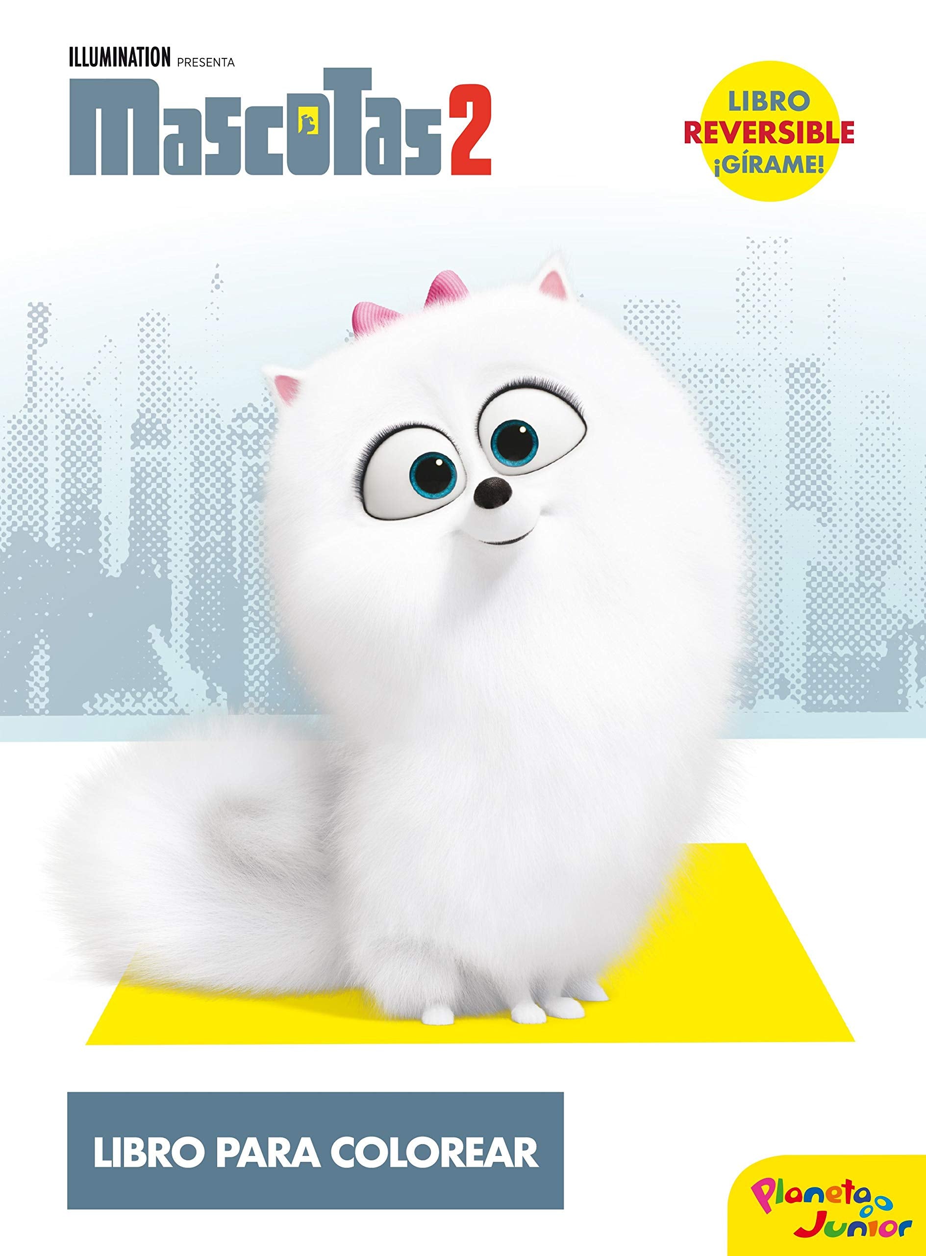 Libro: Mascotas 2. Libro para colorear