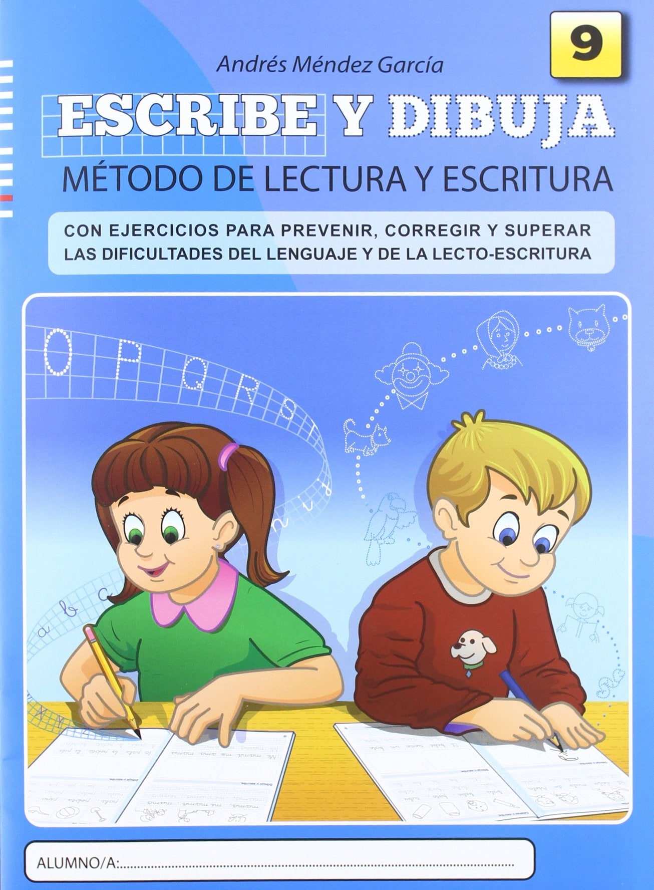 Libro: Escribe y dibuja: Cuaderno 9