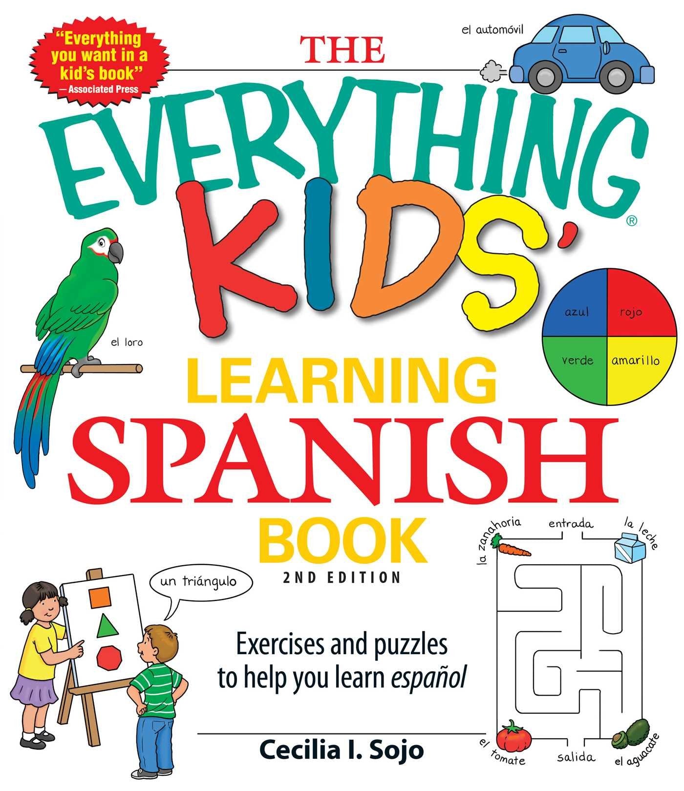 Libro: The Everything Kids Learning Spanish Book 2nd Edition: Exercises and puzzles to help you learn Espanol