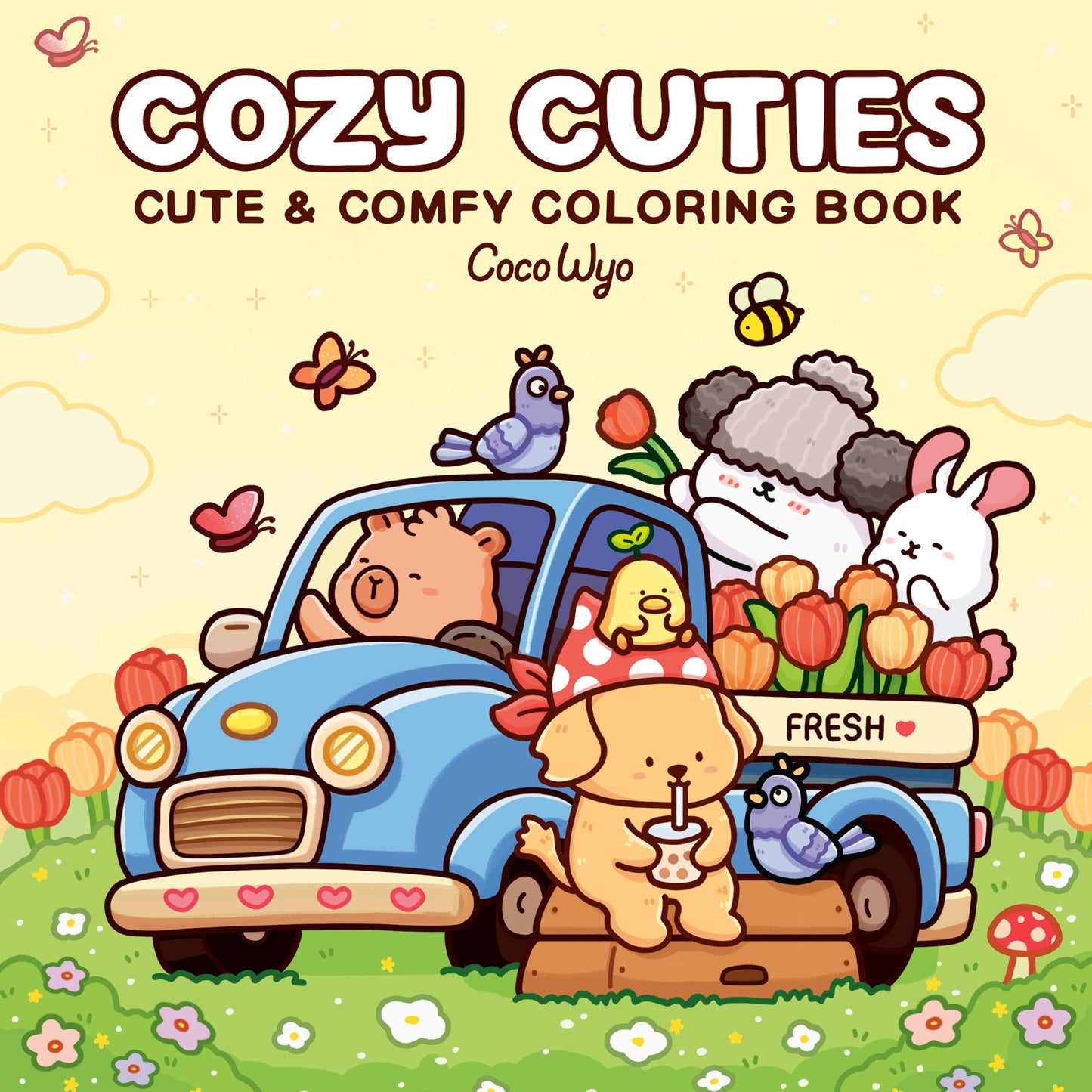 Libro: Cozy Cuties: Coloring Book for Adults and Kids (Cozy Spaces Coloring)
