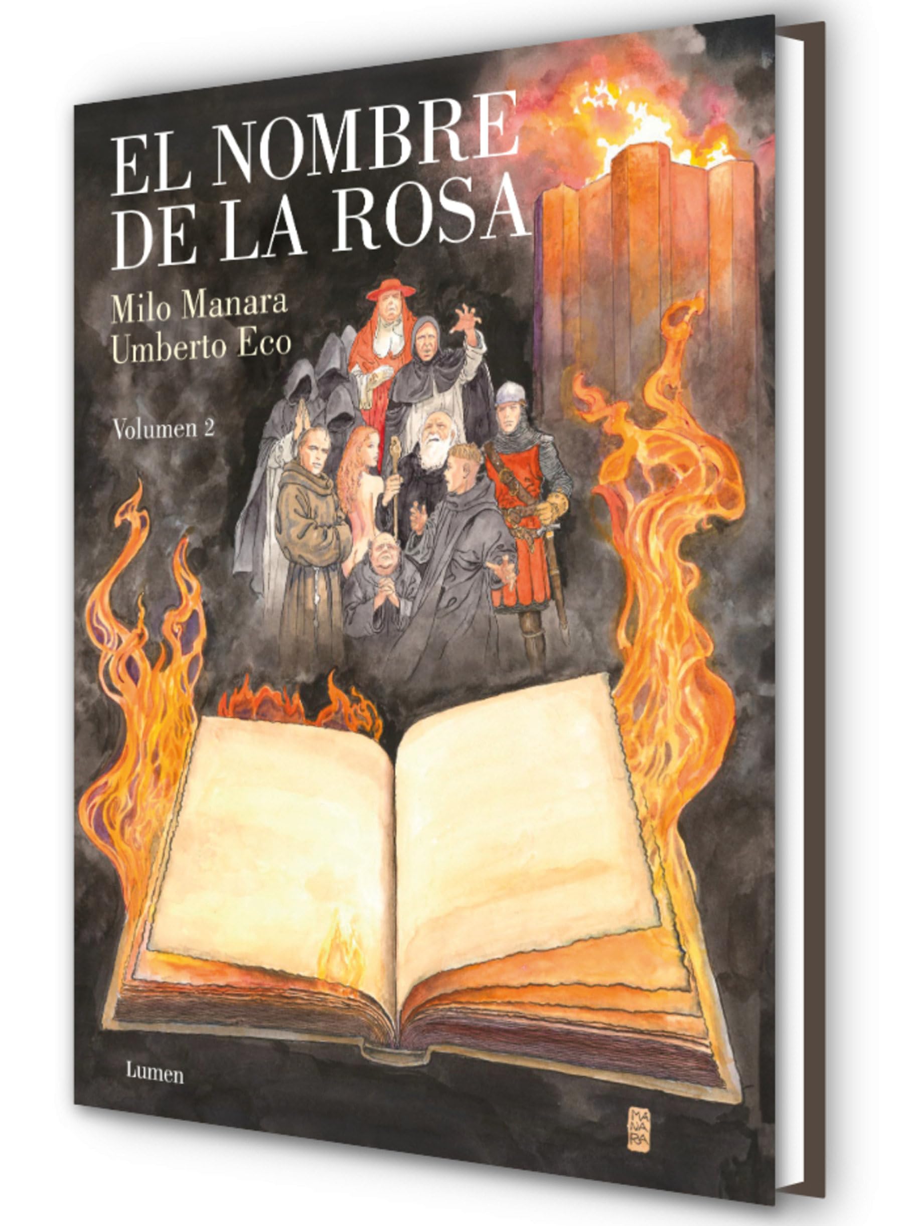 El nombre de la rosa (la novela gráfica) 2: Volumen 2 (de 2) (Lumen Gráfica)