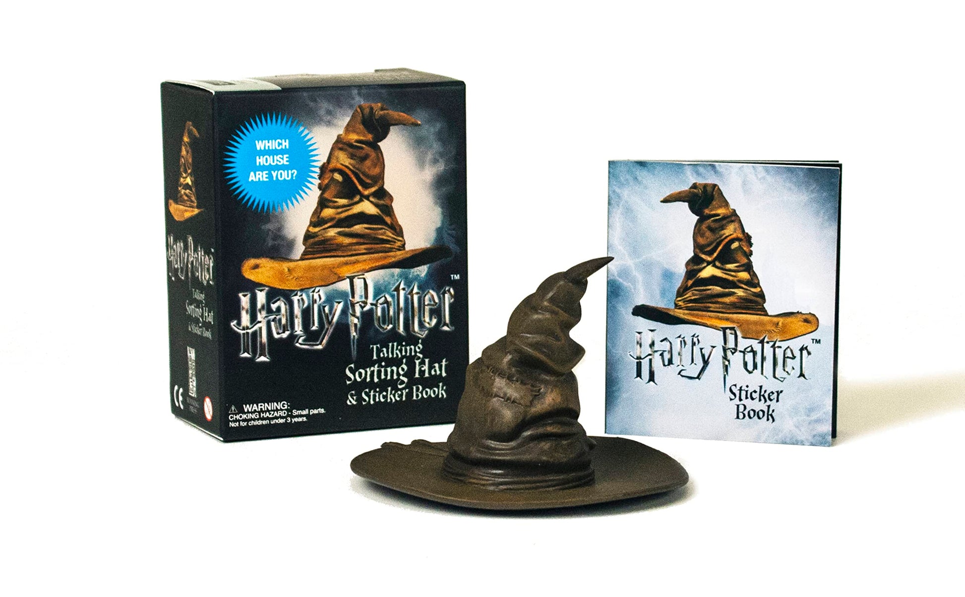 Libro: Harry Potter Talking Sorting Hat and Sticker Book: Which House Are You? (RP Minis)