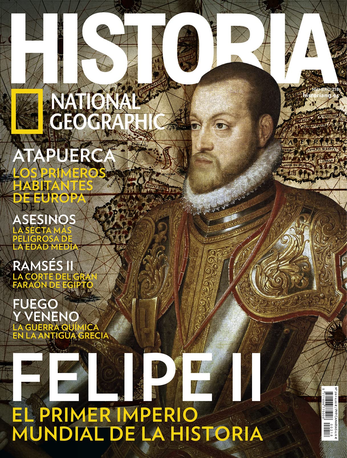 Libro: Historia National Geographic # 218 | FELIPE II