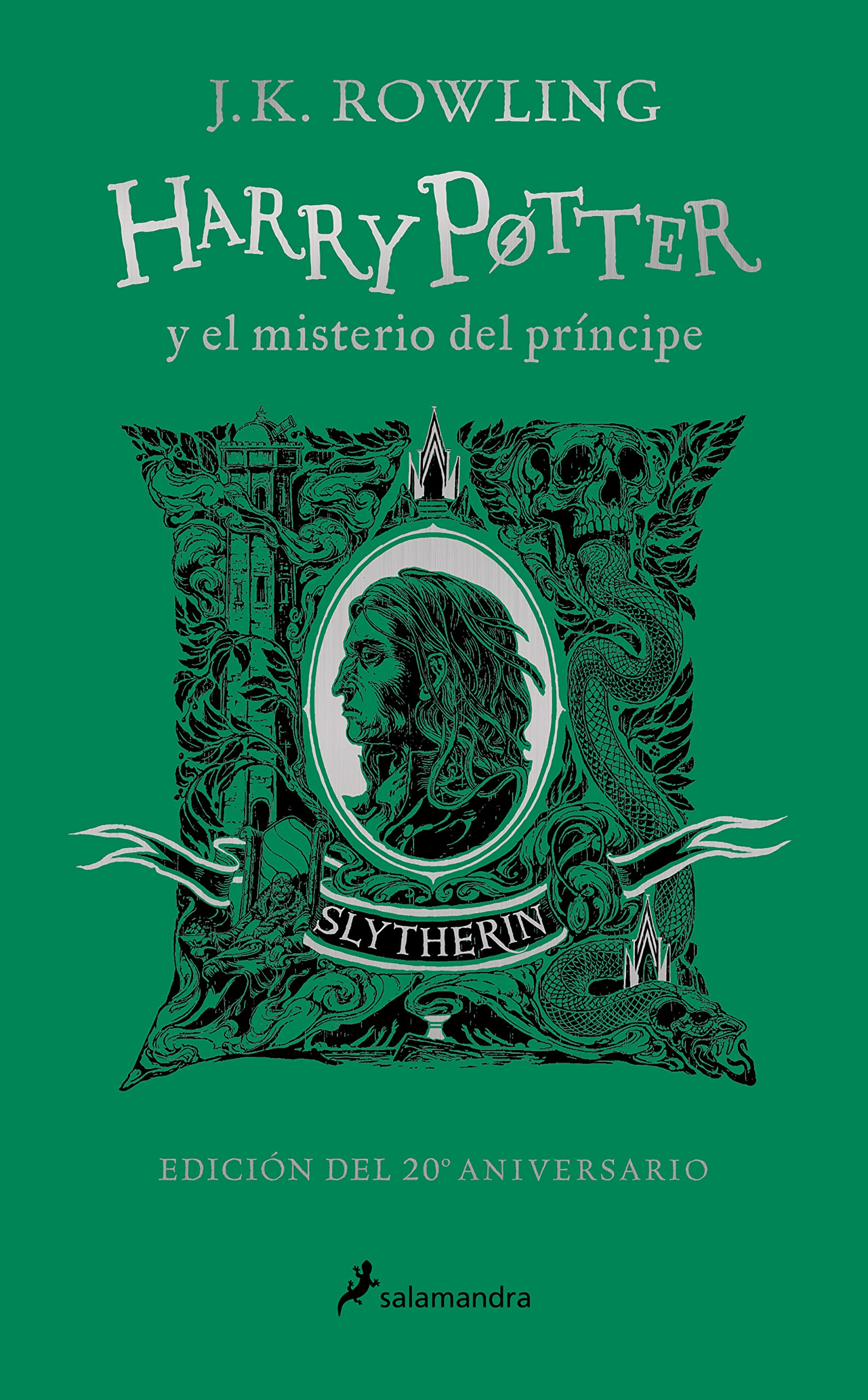 Libro: Harry Potter y el misterio del príncipe (edición Slytherin de 20º aniversario) (Harry Potter 6)