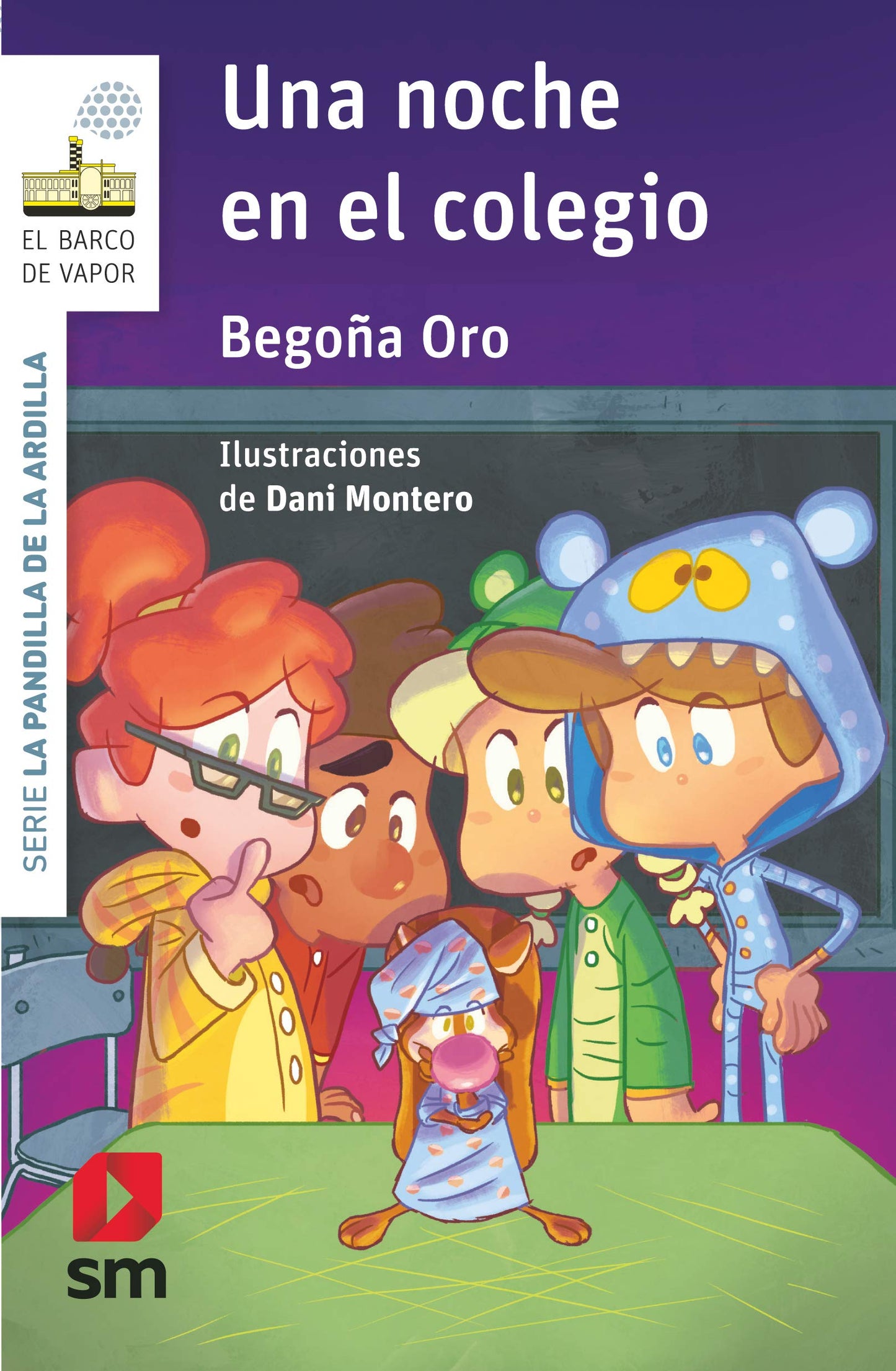 La pandilla de la ardilla 17. Una noche en el colegio (El Barco de Vapor Blanca)