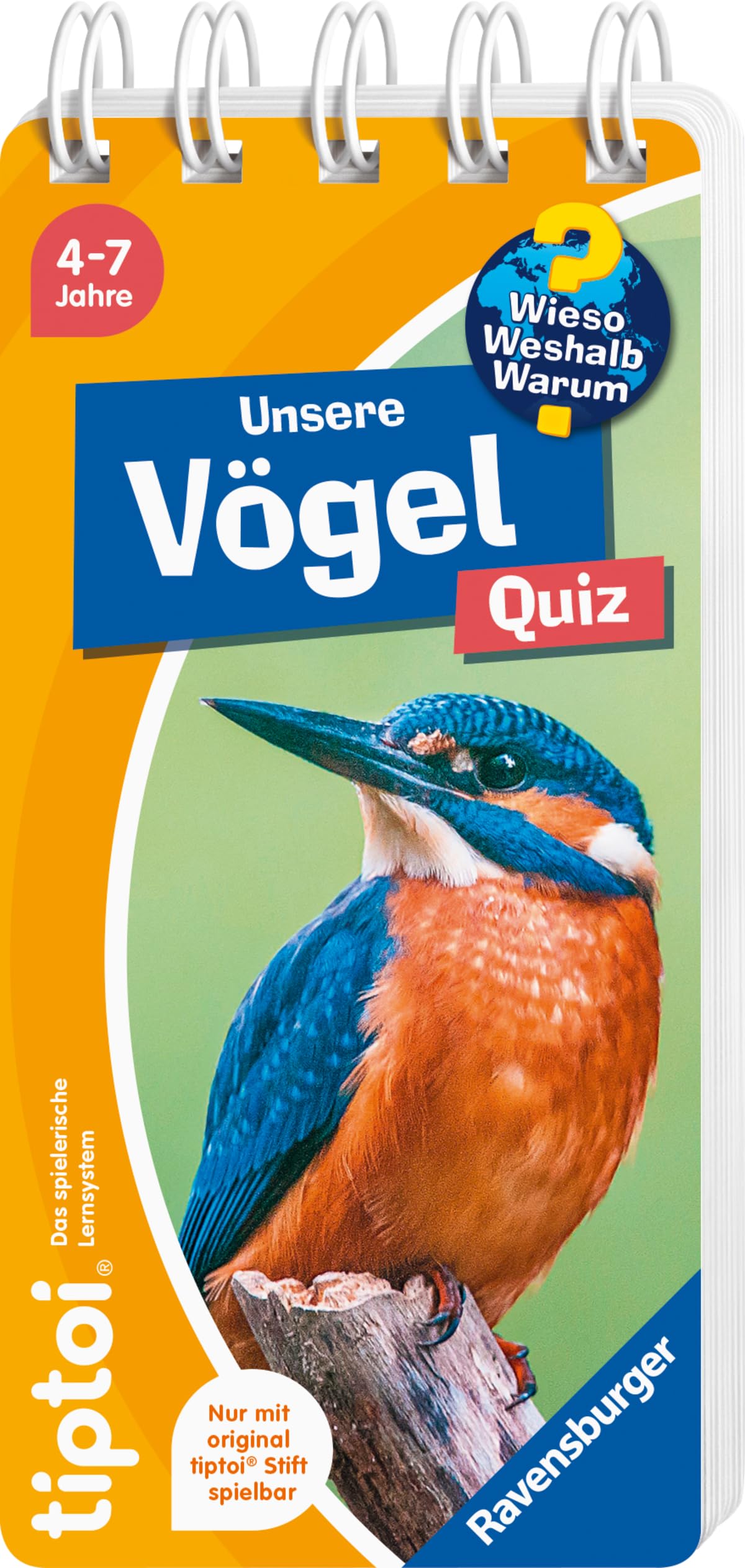 Libro: tiptoi® Wieso? Weshalb? Warum? Quiz - Unsere Vögel