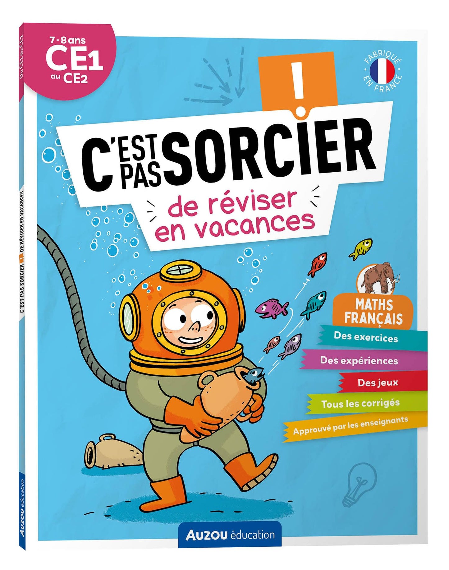 Libro: C'est pas sorcier de réviser en vacances - Du CE1 au CE2 - Cahier de vacances 2024