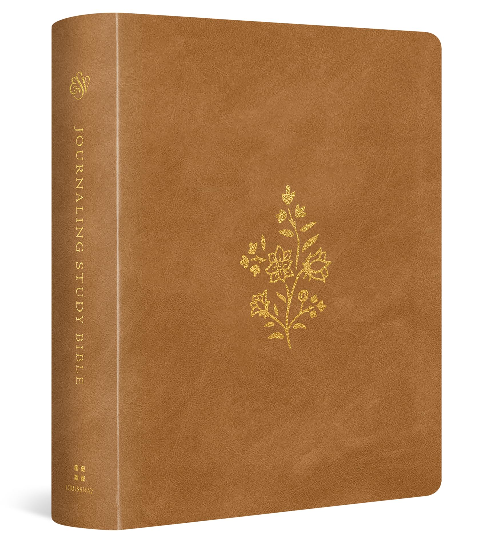 Libro: ESV Journaling Study Bible: Esv Journaling Study Bible Trutone over Board, Nubuck Caramel