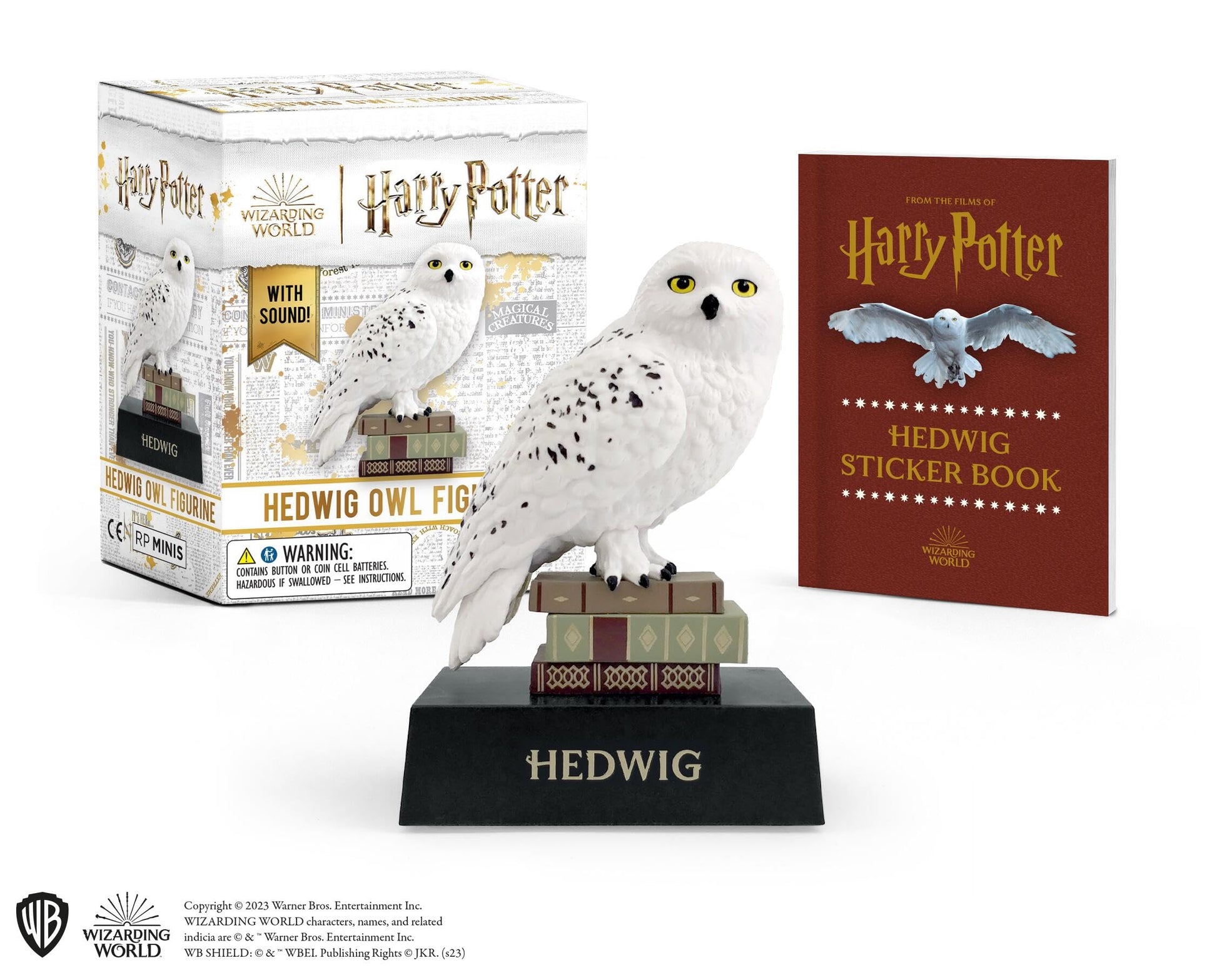 Libro: Harry Potter: Hedwig Owl Figurine : With Sound! (RP Minis)