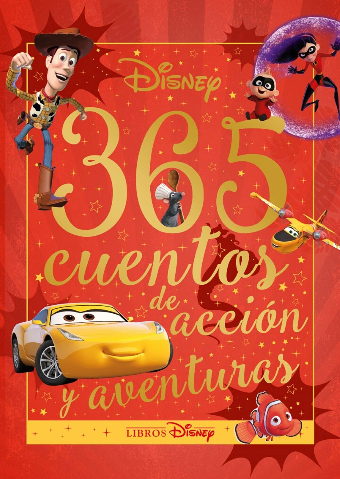 Libro: Disney. 365 cuentos de acción y aventuras