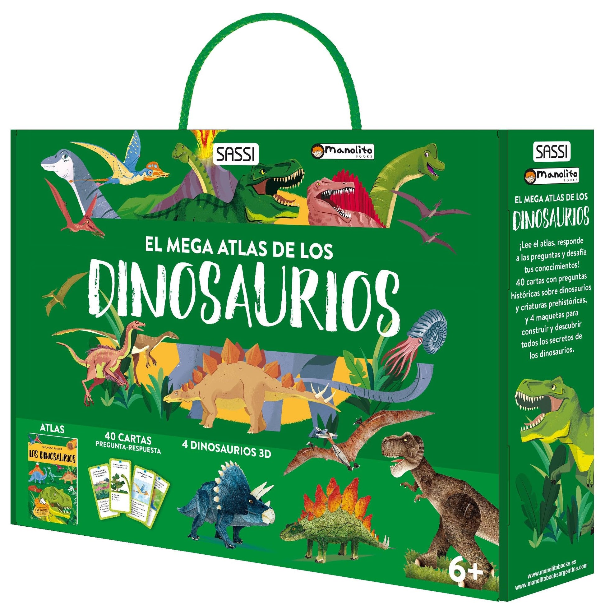 Libro: DINOSAURIOS MEGA ATLAS