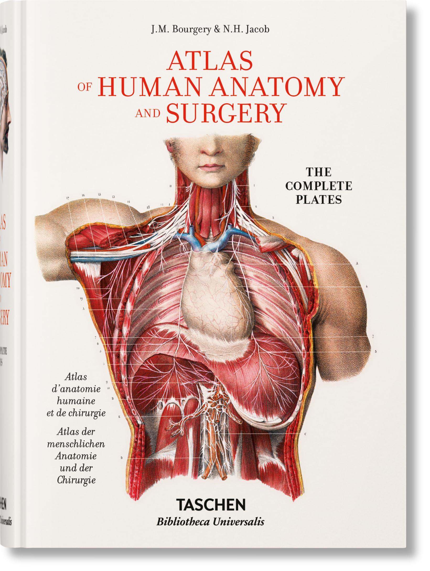 Libro: Bourgery. Atlas of Human Anatomy and Surgery (Bibliotheca Universalis)