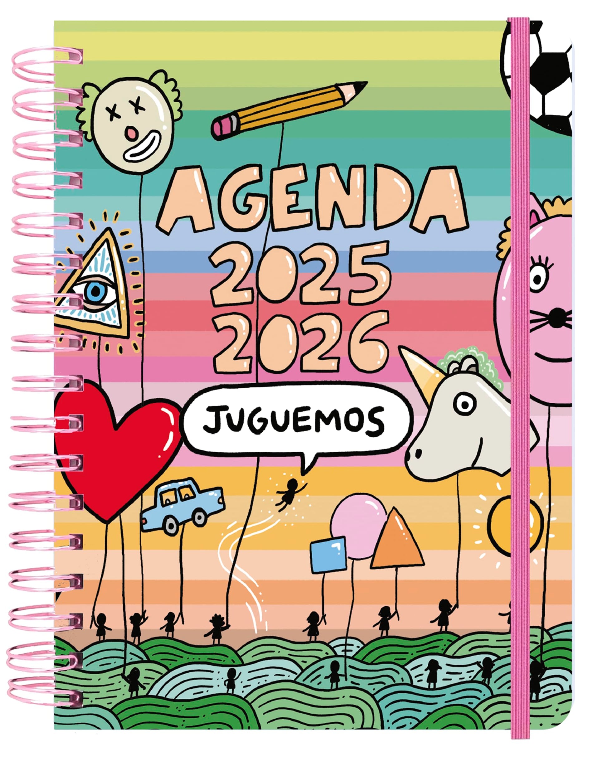 Libro: Agenda escolar semanal 2025-2026 72 kilos (TANTANFAN)