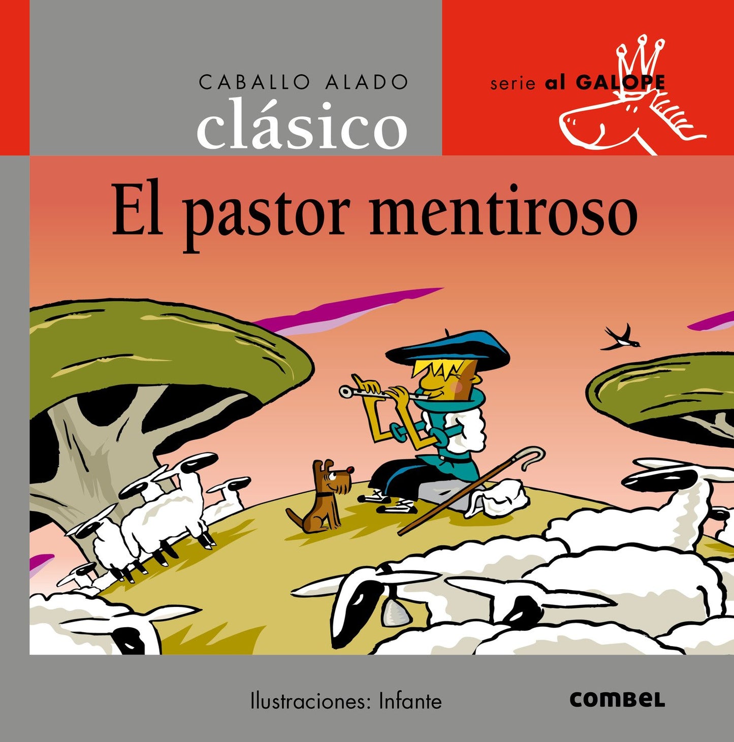Libro: El pastor mentiroso (Caballo alado clásico)