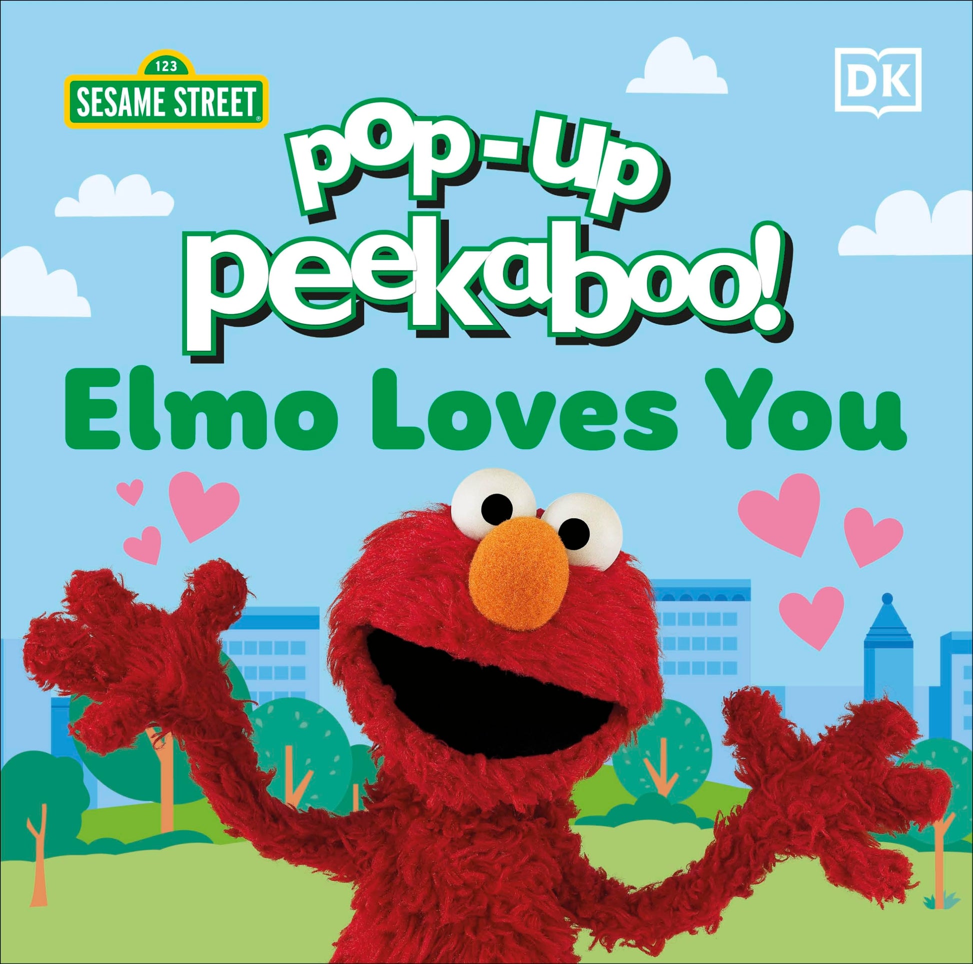 Libro: DK Pop-Up Peekaboo! Sesame Street Elmo Loves You.