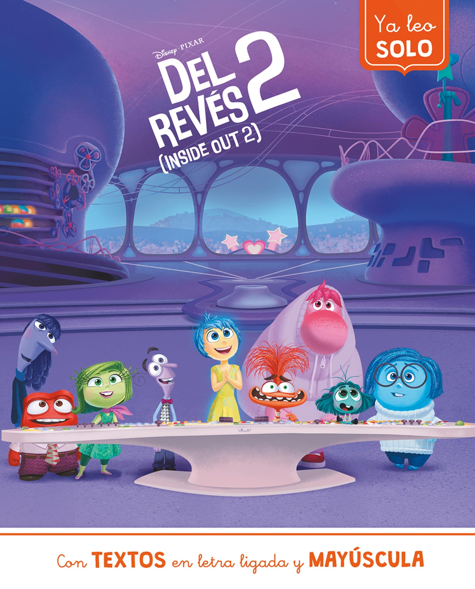 Libro: Inside Out 2. Ya leo solo (Disney. Lectoescritura): Con textos en letra ligada y mayúscula (Aprendo con Disney)