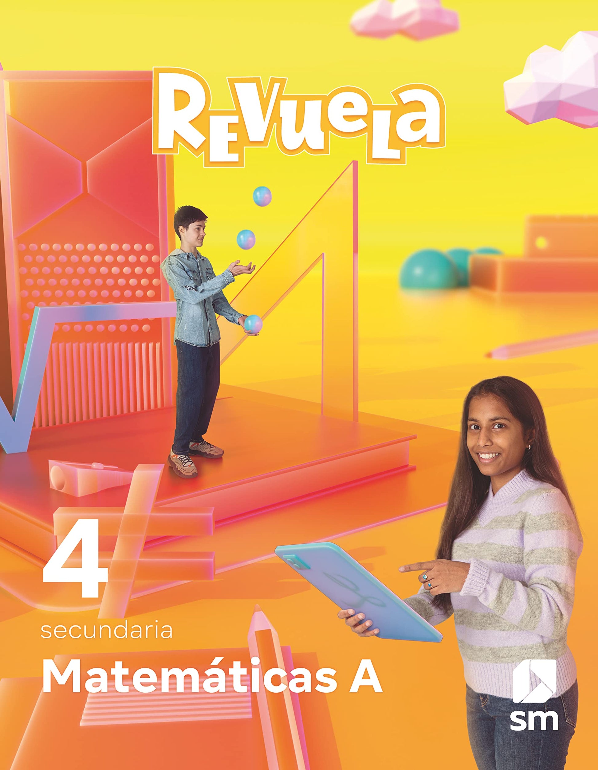 Libro: Matemáticas A. 4 Secundaria. Revuela (Español)