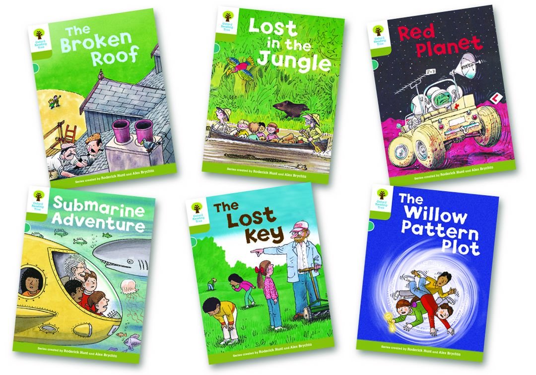 Libro: Oxford Reading Tree Biff, Chip and Kipper Level 7. Stories: Mixed Pack of 6