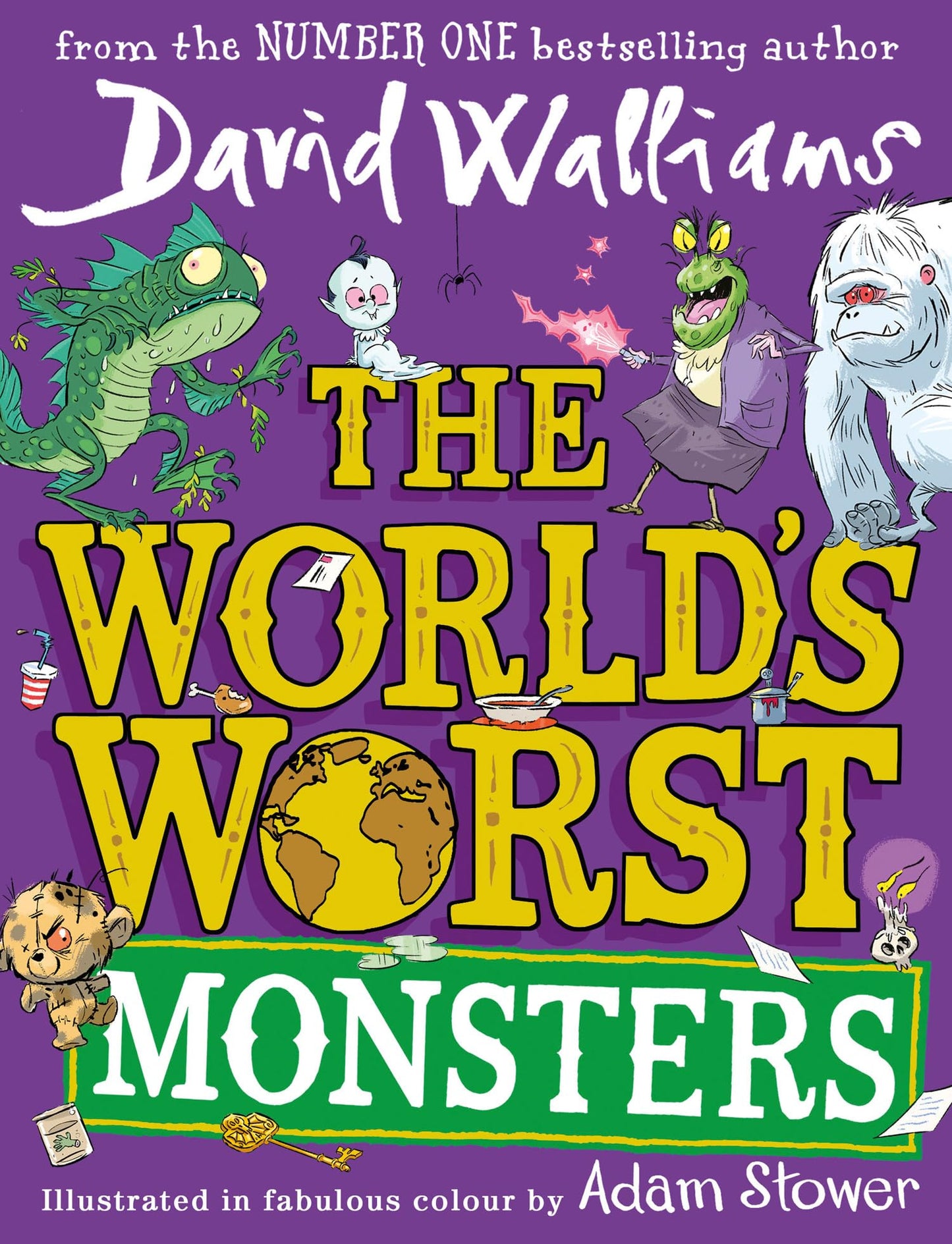 Libro: The World’s Worst Monsters: A book by David Walliams