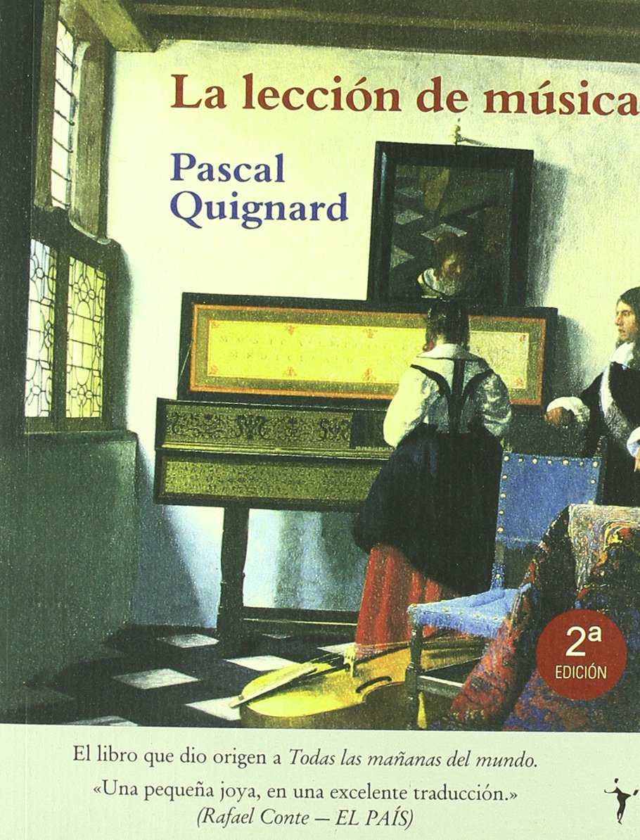 Libro: La lección de música