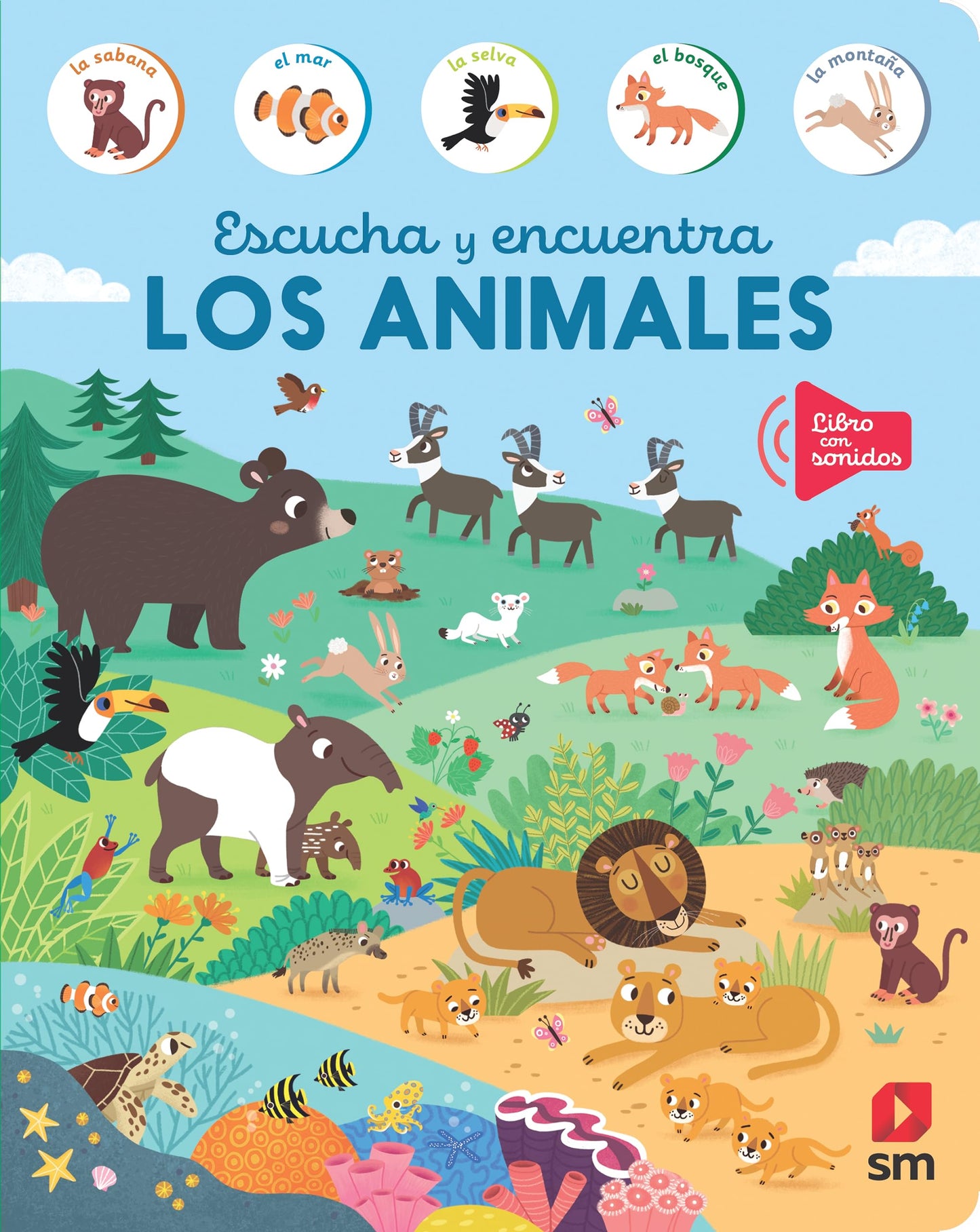 Libro: Los animales (Escucha y encuentra)