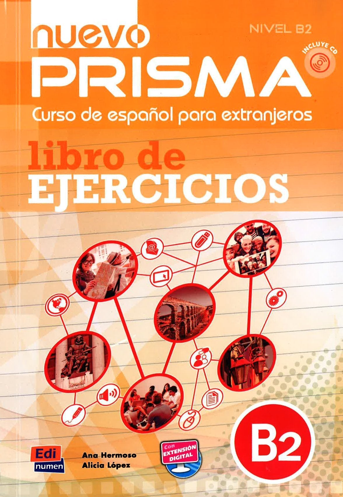 Libro: Nuevo Prisma: Libro de ejercicios + audios descargables en la ELEteca (B2)