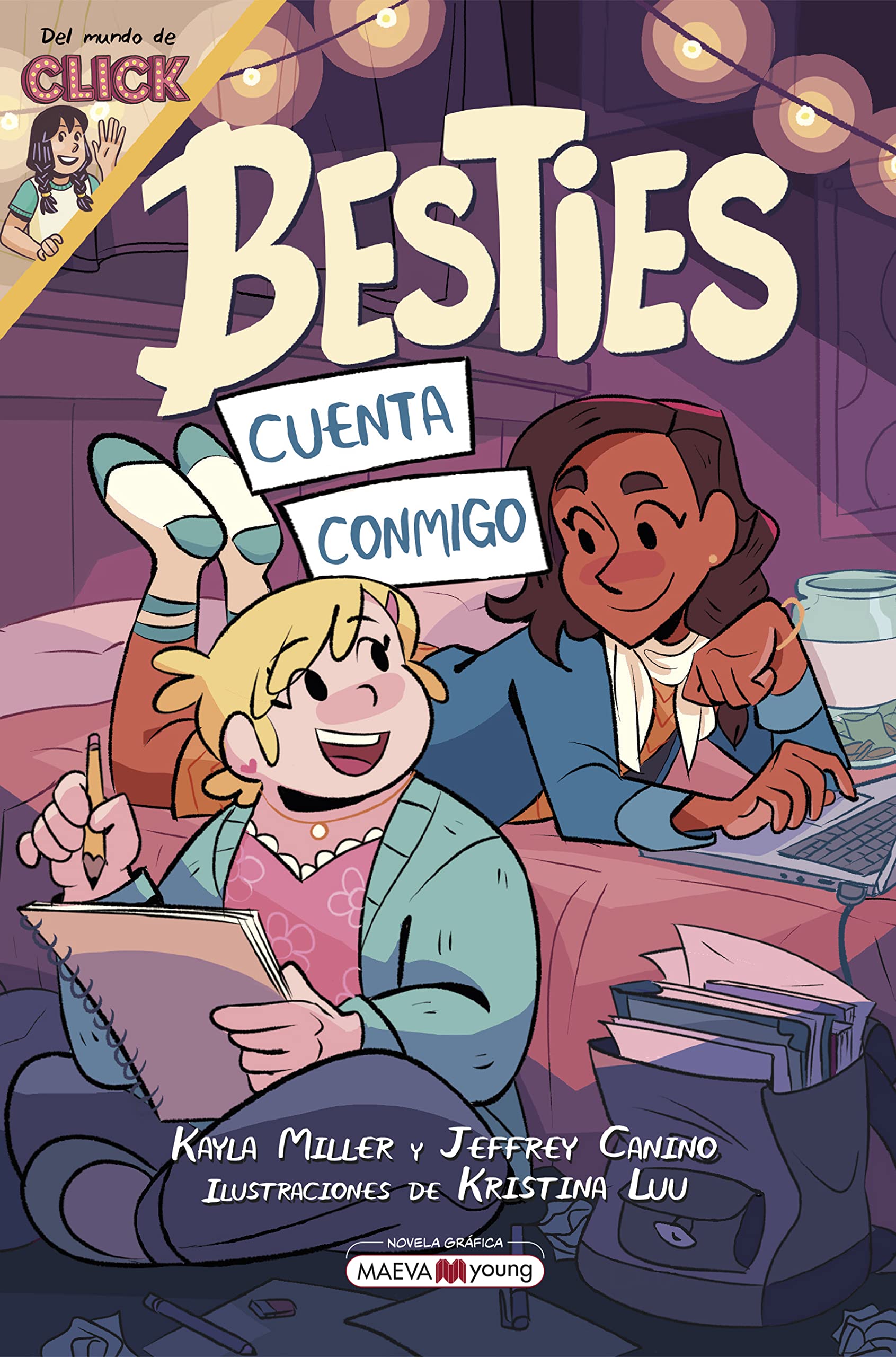 Libro: Besties 1: Cuenta conmigo: Novela gráfica del mundo de CLICK