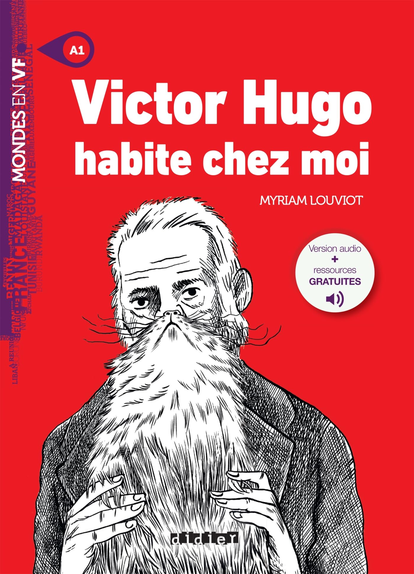 Libro: Mondes en VF - Victor Hugo habite chez moi - Niv. A1 - Livre + audios