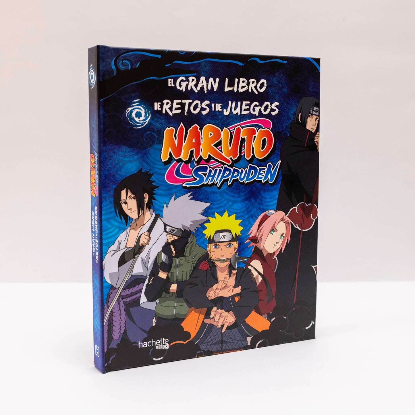 Libro: El gran libro de retos y de juegos Naruto Shippuden (Hachette HEROES)