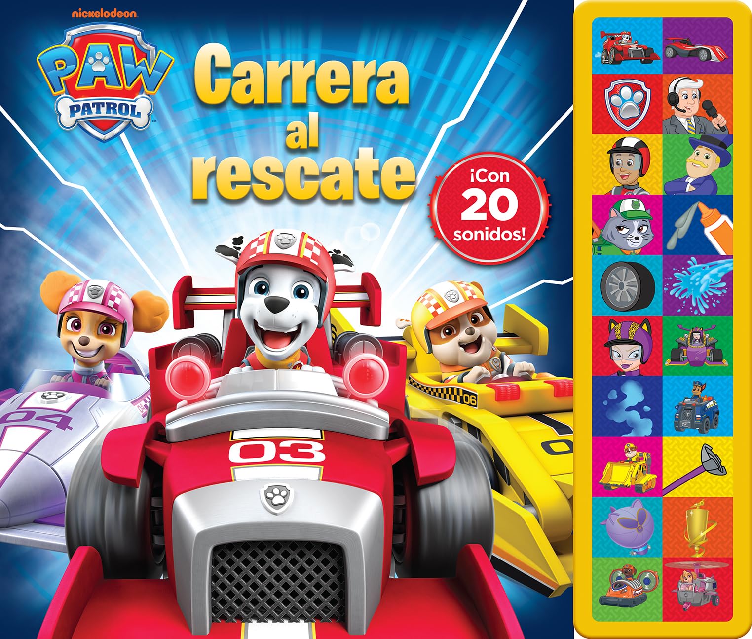 Libro: CARRERA AL RESCATE. PATRULLA CANINA.