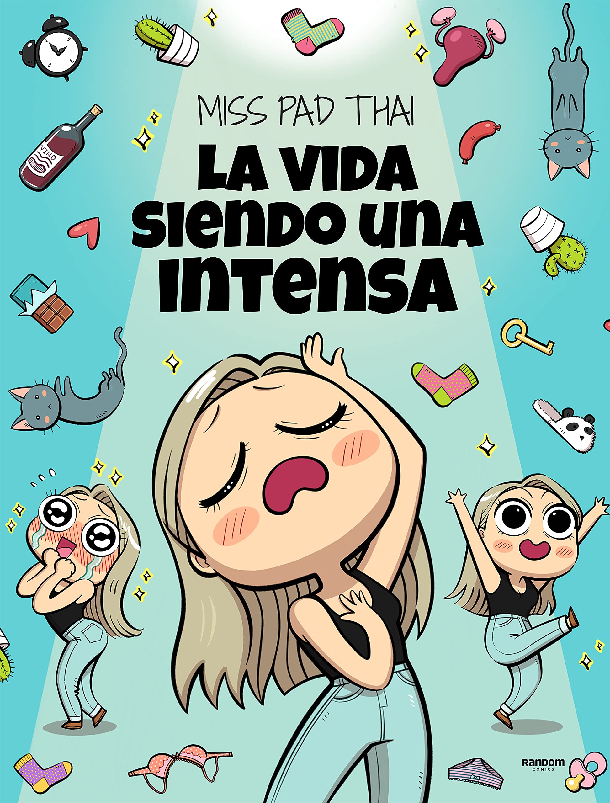 Libro: La vida siendo una intensa (Random Cómics)