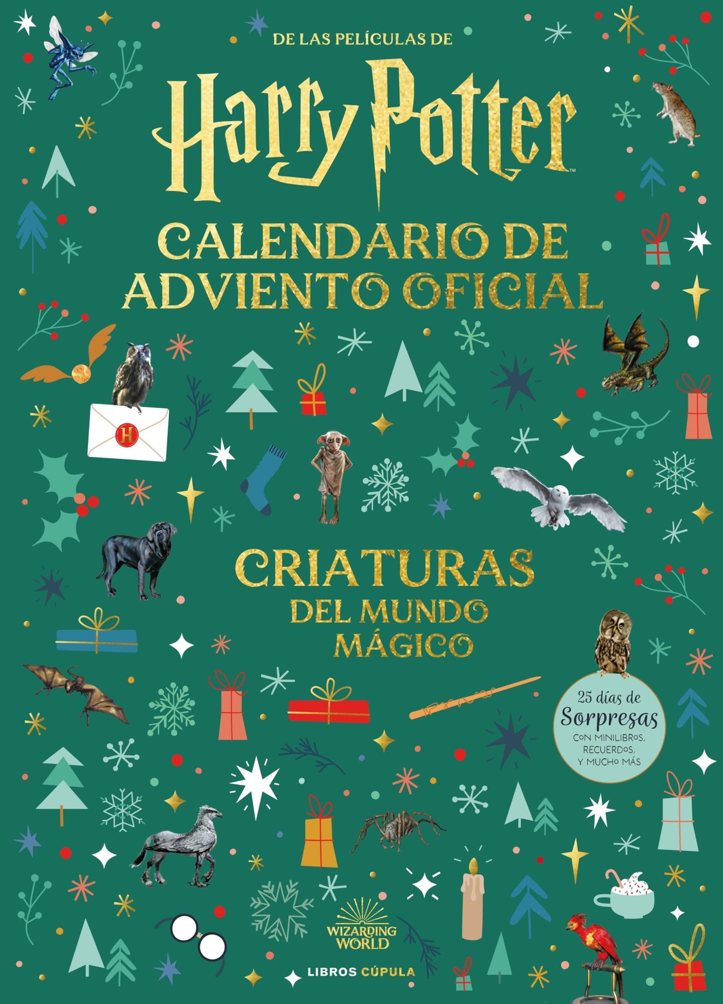 Libro: Harry Potter: Calendario Adviento Criaturas Mágicas
