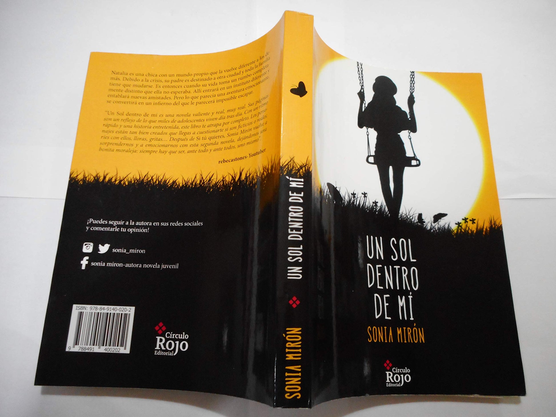 Libro: Un sol dentro de mí (Spanish Edition)