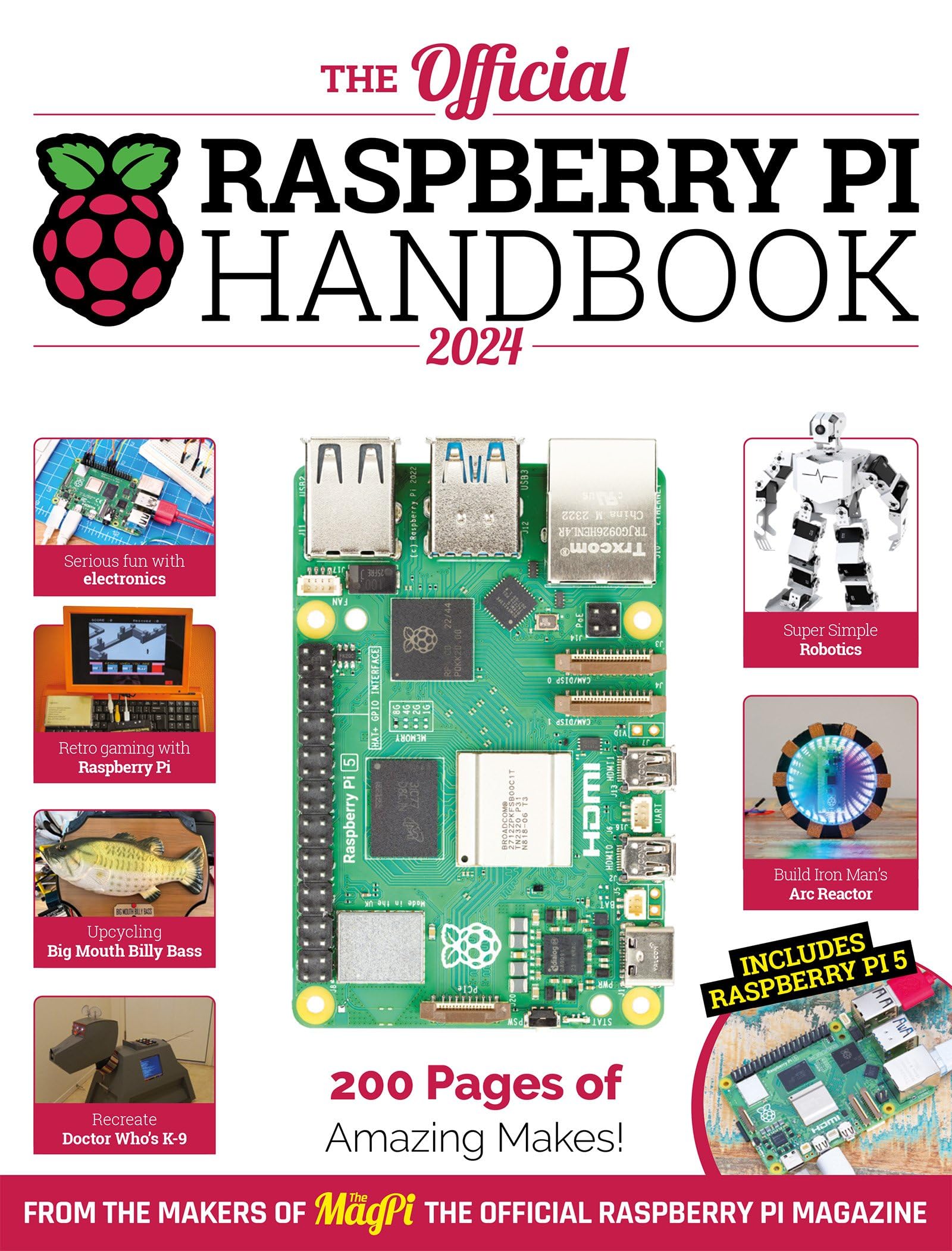 Libro: The Official Raspberry Pi Handbook: Astounding projects with Raspberry Pi computers