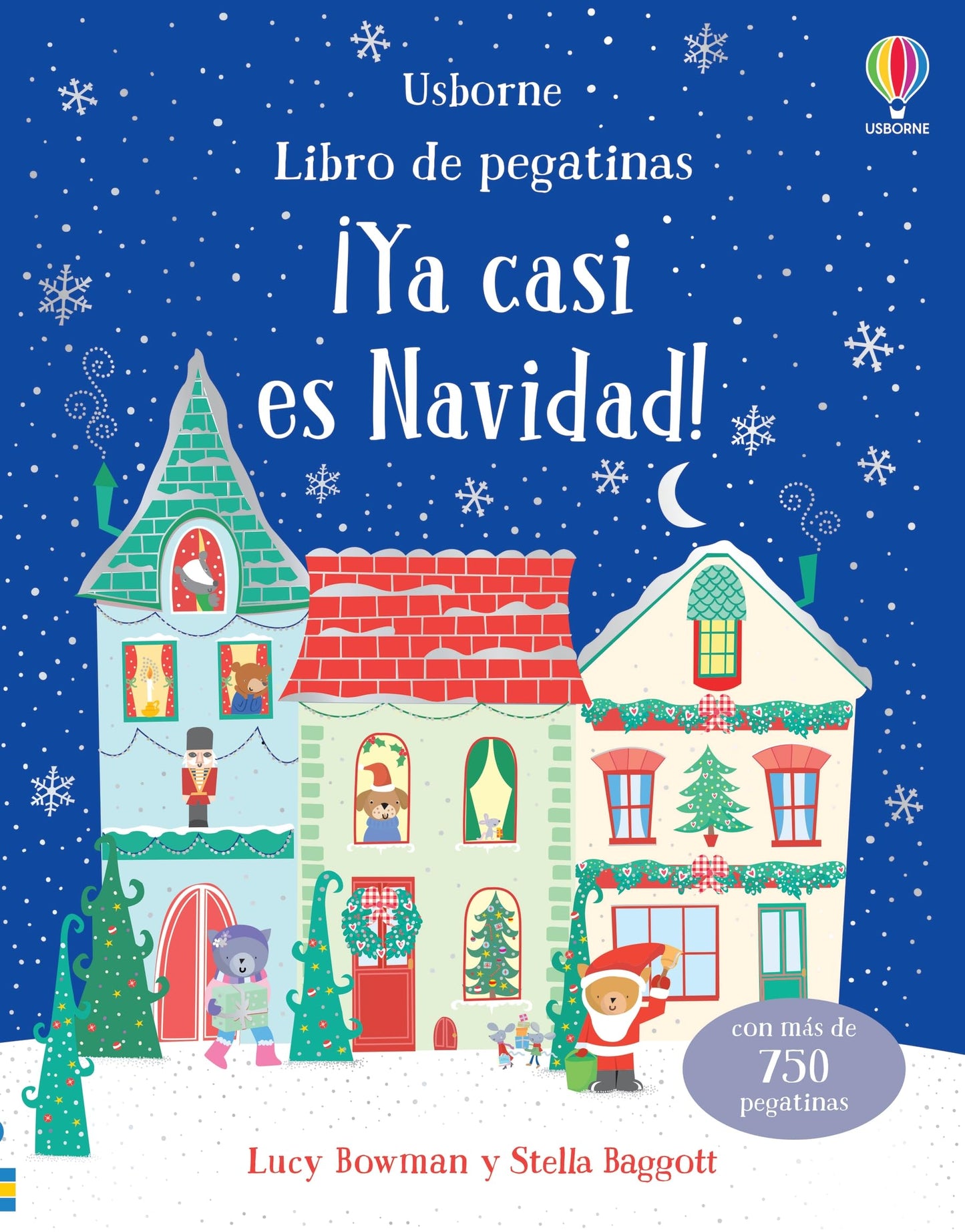 Libro: ¡Ya casi es Navidad! (Mi primer libro de pegatinas)